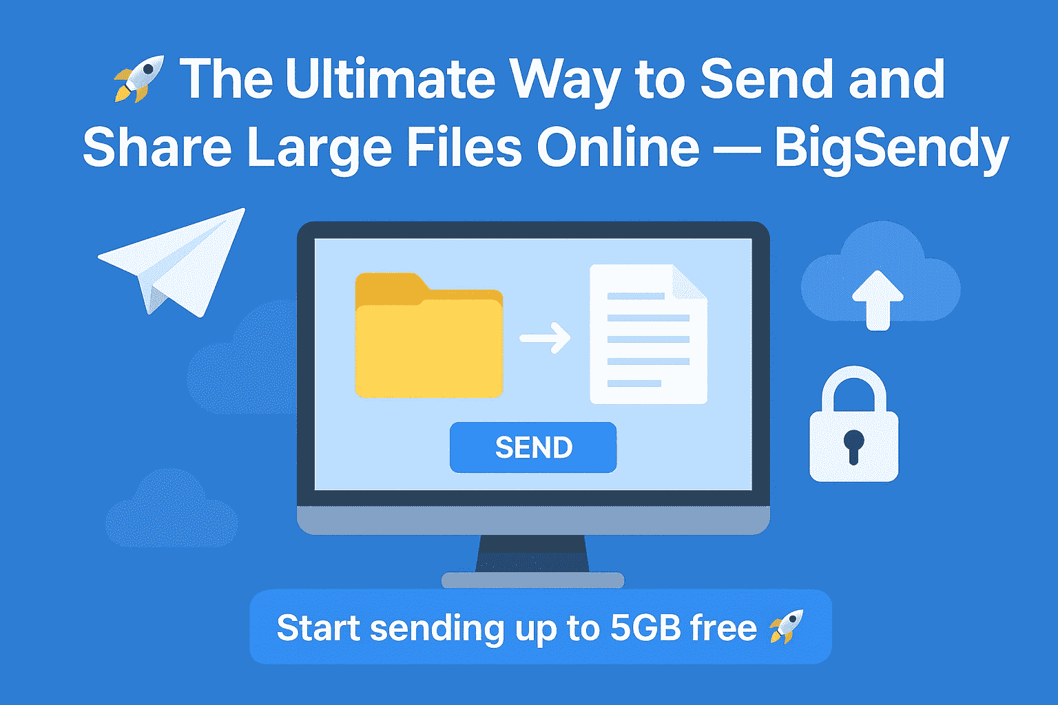 🌐 The Best Way to Send and Share Large Files Online – BigSendy